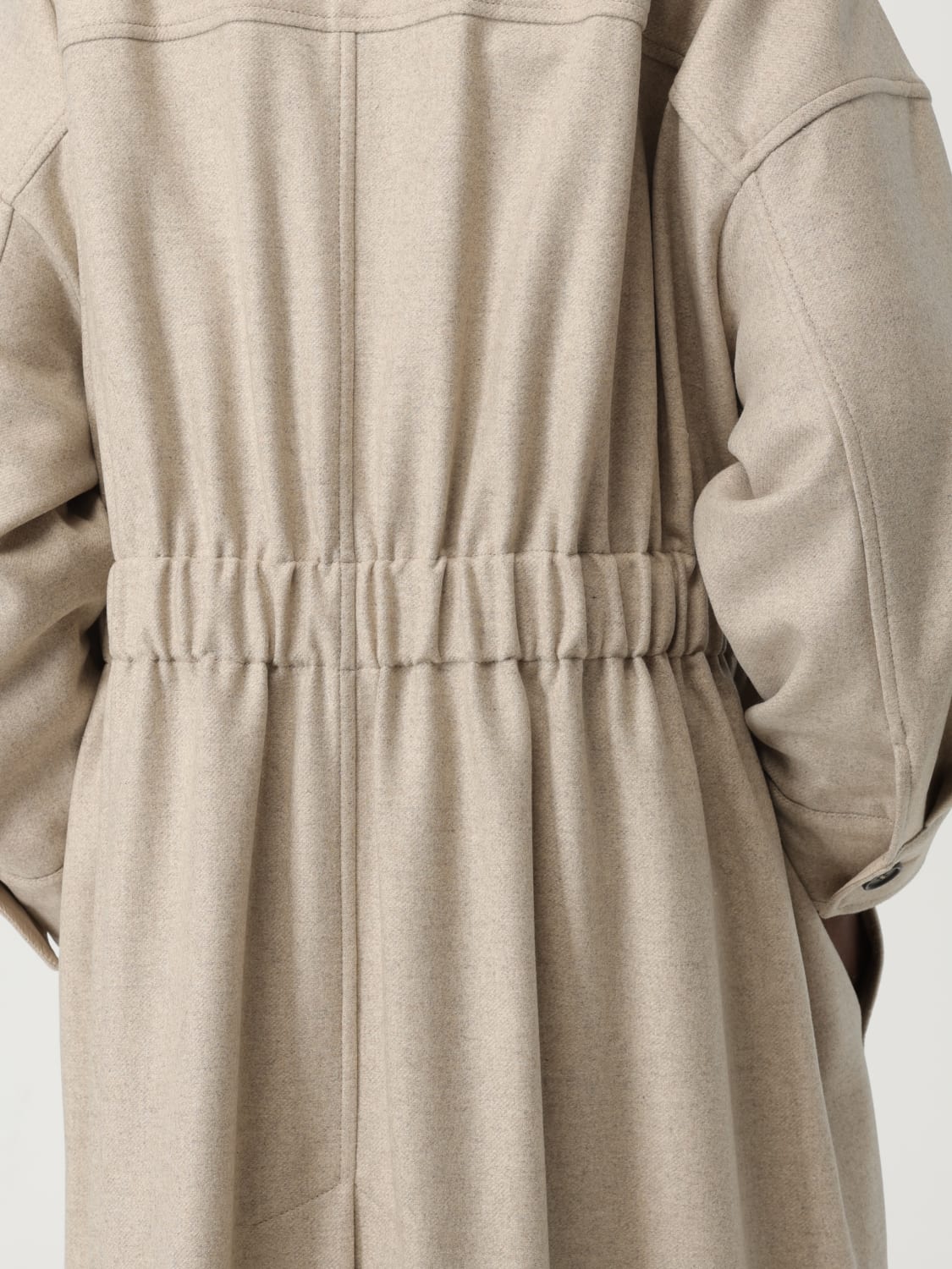 BRUNELLO CUCINELLI ABRIGO: Abrigo mujer Brunello Cucinelli, Beige - Img 5