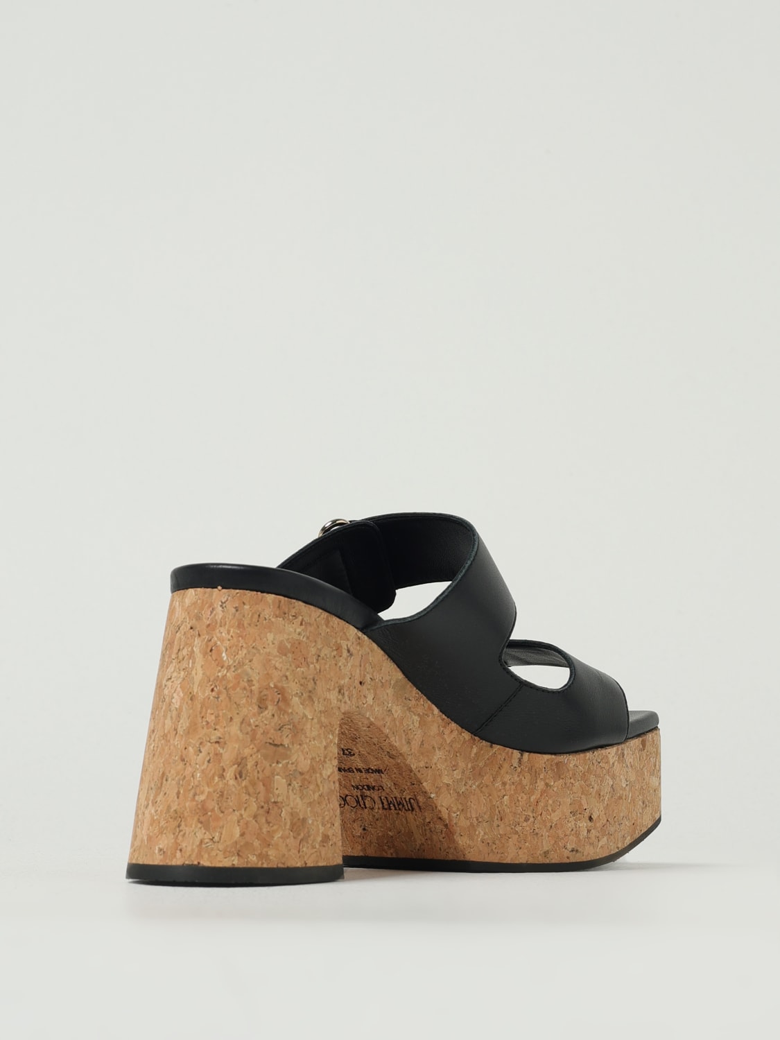 JIMMY CHOO HEELED SANDAL: Shoes woman Jimmy Choo, Black - Img 3