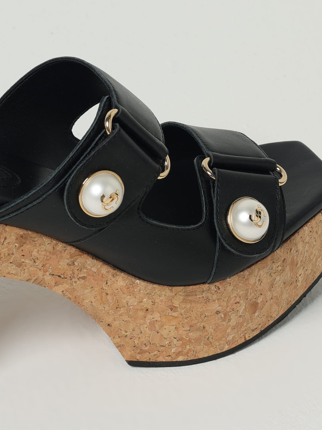 JIMMY CHOO HEELED SANDAL: Shoes woman Jimmy Choo, Black - Img 4