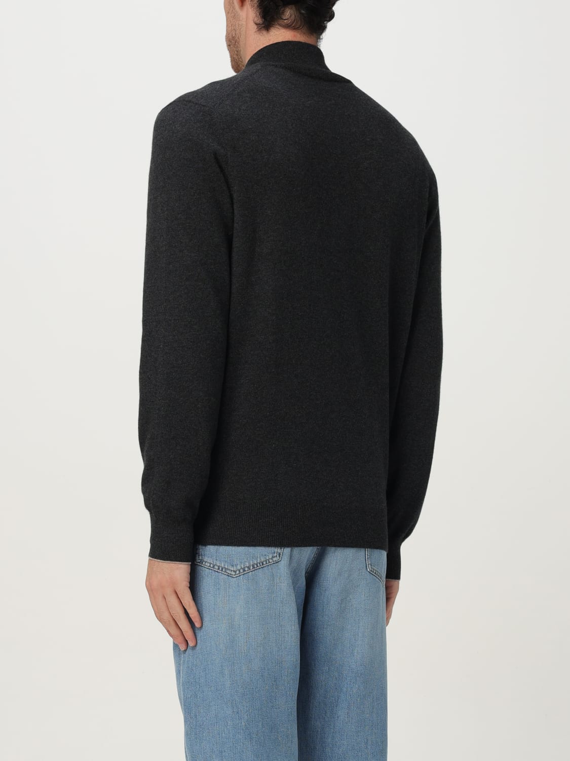 BRUNELLO CUCINELLI SWEATER: Cardigan men Brunello Cucinelli, Grey - Img 3