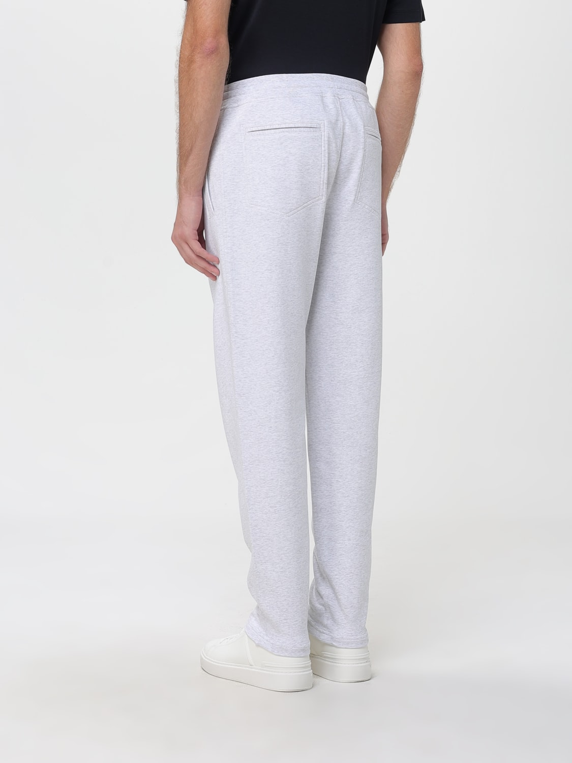 BRUNELLO CUCINELLI HOSE: Hose herren Brunello Cucinelli, Grau - Img 3