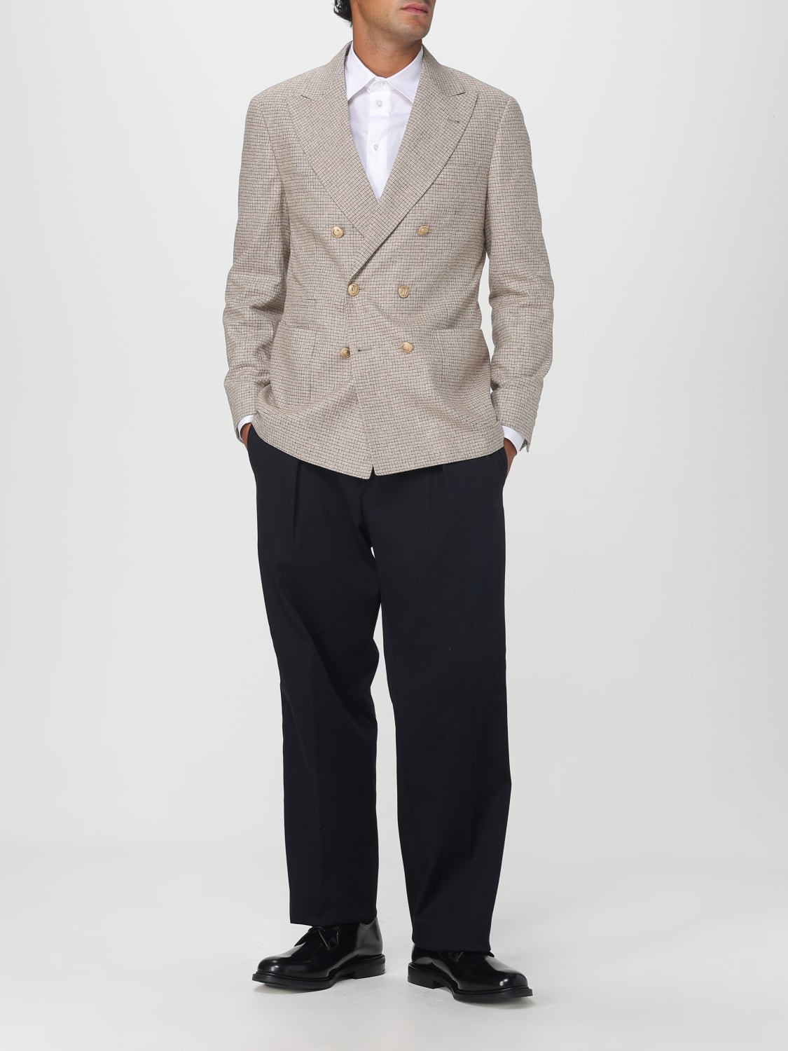 BRUNELLO CUCINELLI VESTE: Veste homme Brunello Cucinelli, Beige - Img 2