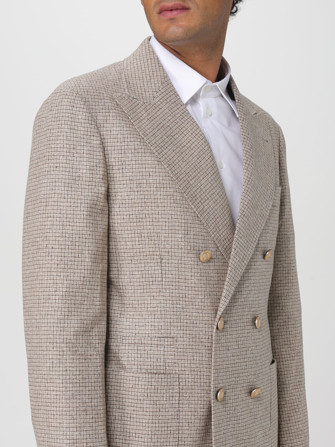 BRUNELLO CUCINELLI VESTE: Veste homme Brunello Cucinelli, Beige - Img 5
