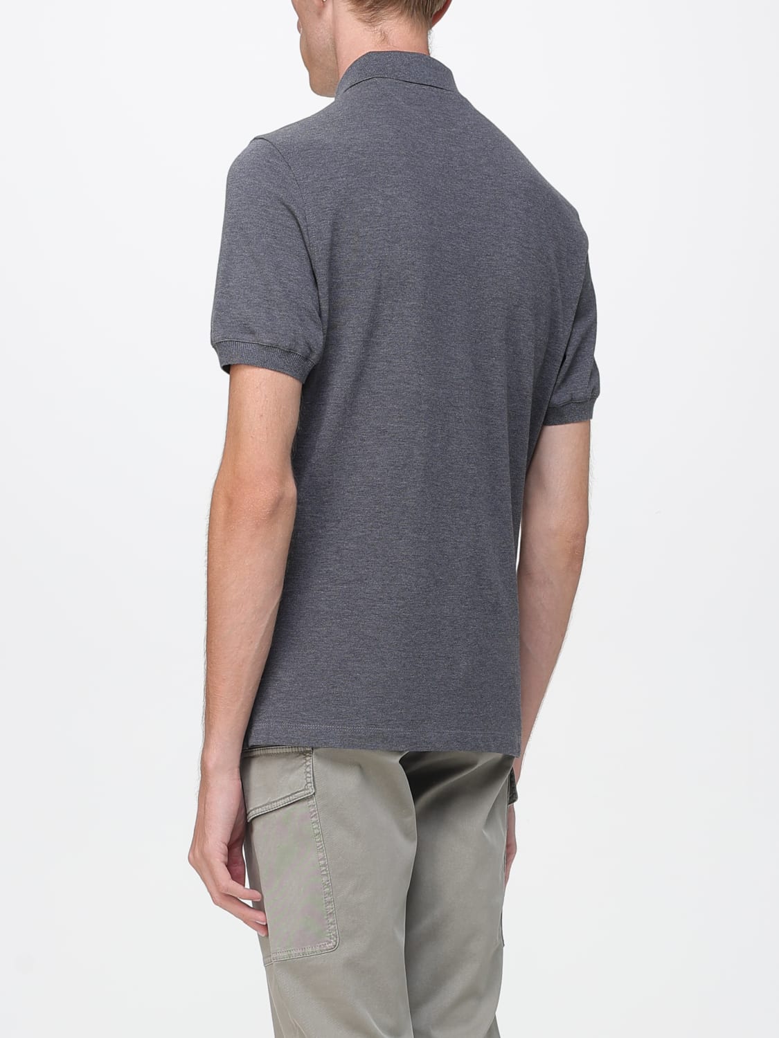 BRUNELLO CUCINELLI POLO SHIRT: Polo shirt men Brunello Cucinelli, Grey - Img 3