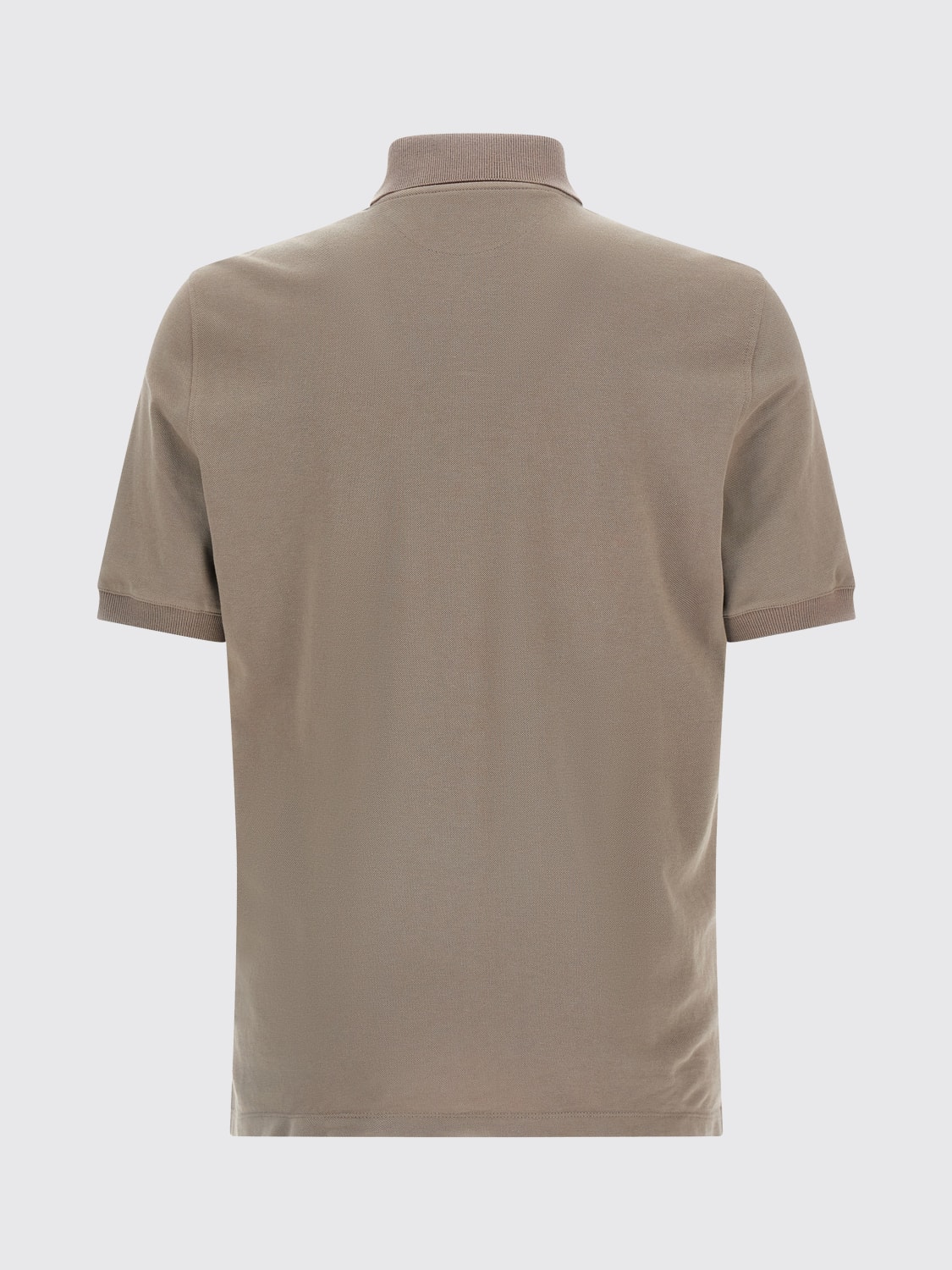 BRUNELLO CUCINELLI POLO SHIRT: Polo shirt men Brunello Cucinelli, Beige - Img 2