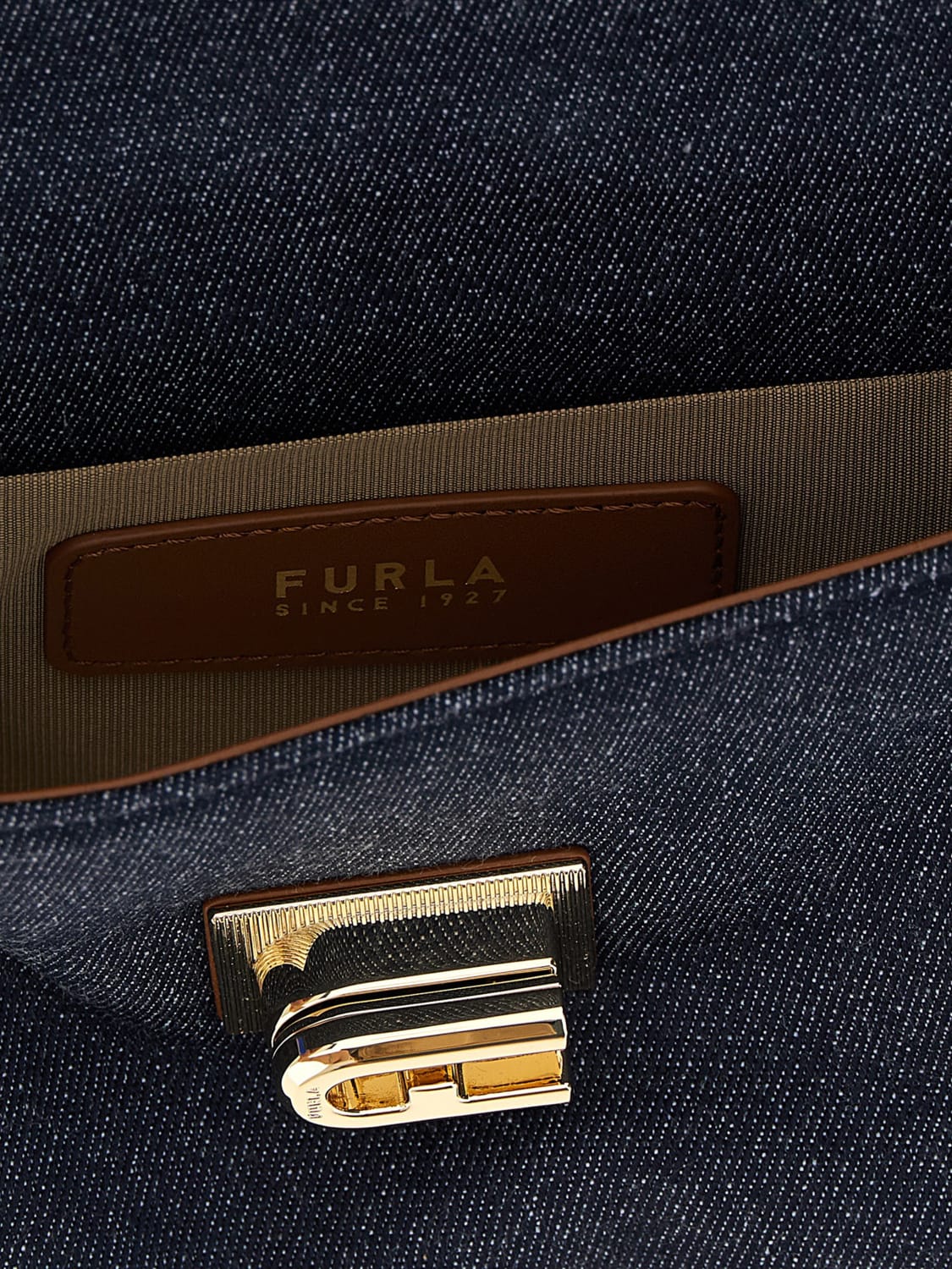 FURLA MINI SAC: Sac porté épaule femme Furla, Bleu - Img 3