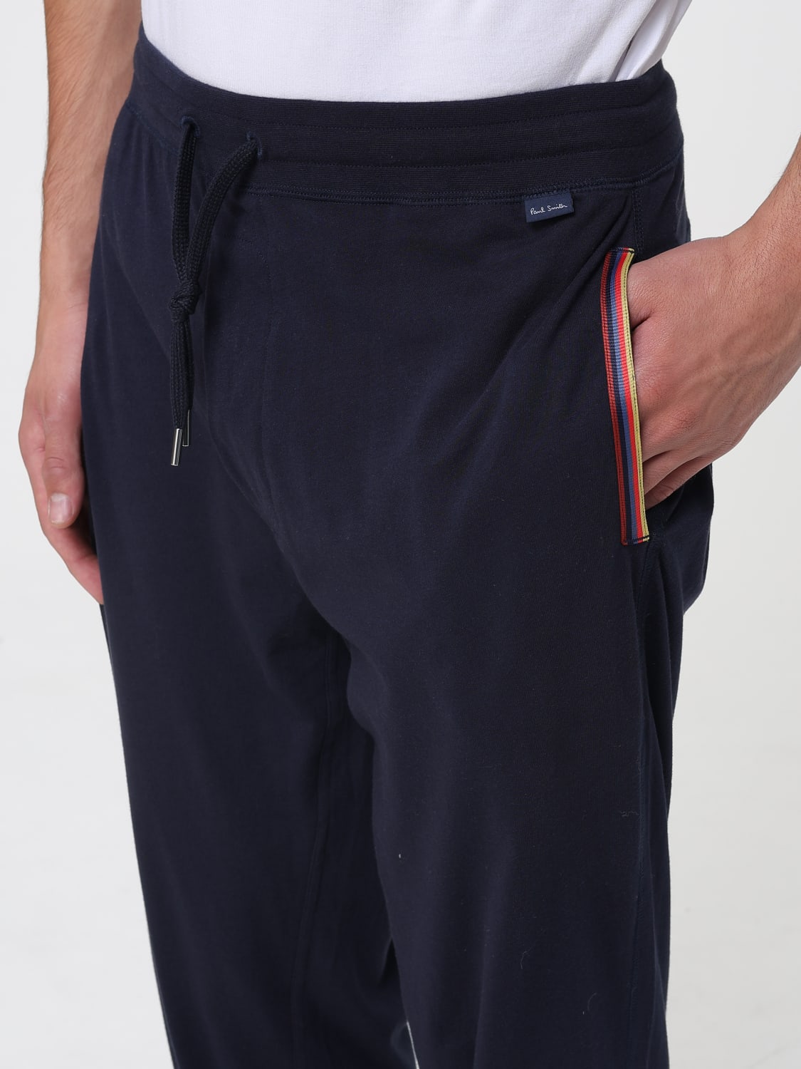 PAUL SMITH 裤子: 裤子 男士 Paul Smith, 蓝色 - Img 3