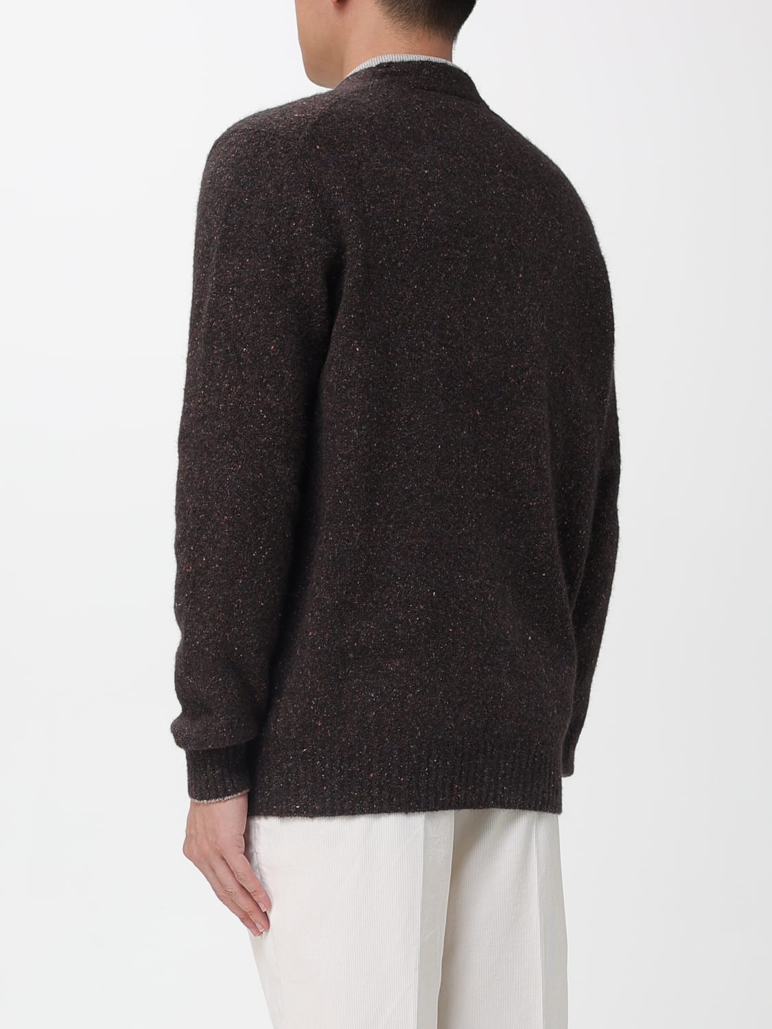BRUNELLO CUCINELLI SWEATER: Sweater men Brunello Cucinelli, Brown - Img 3