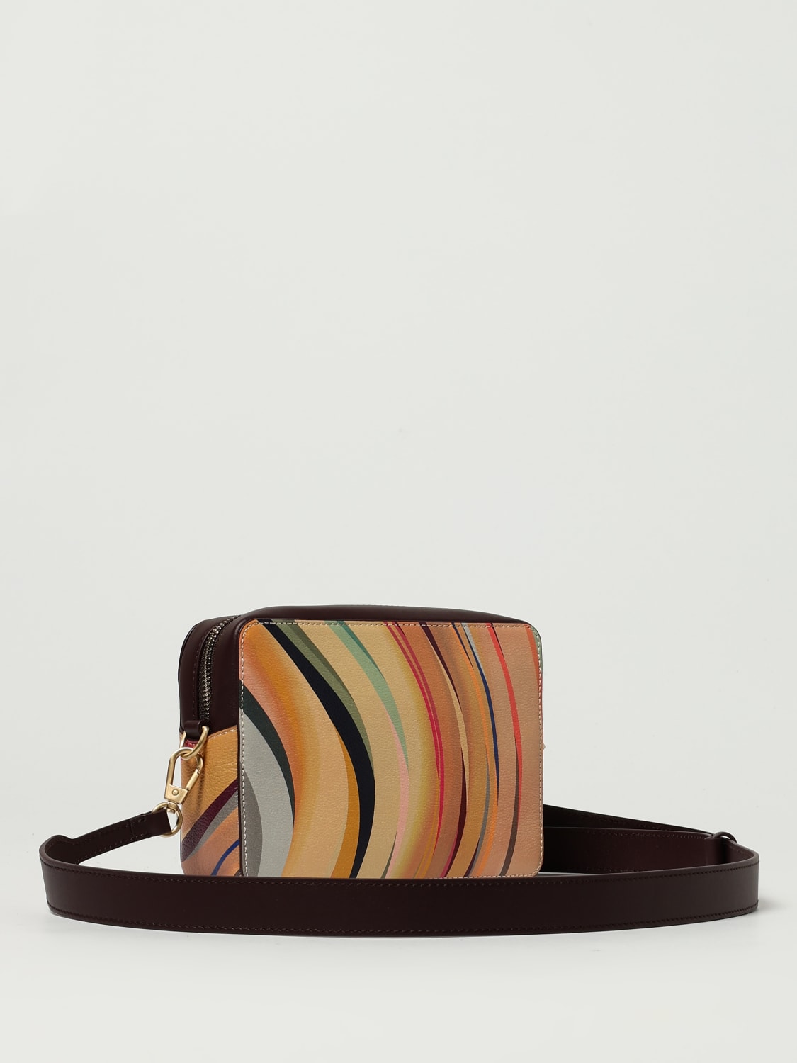 PAUL SMITH BORSA MINI: Borsa Dusky Swirl Paul Smith in pelle a grana multicolor, Fantasia - Img 2