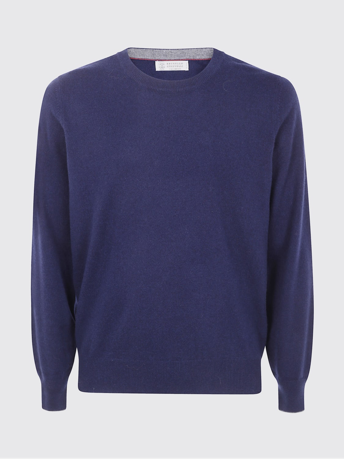 BRUNELLO CUCINELLI SWEATER: Sweater men Brunello Cucinelli, Blue - Img 1