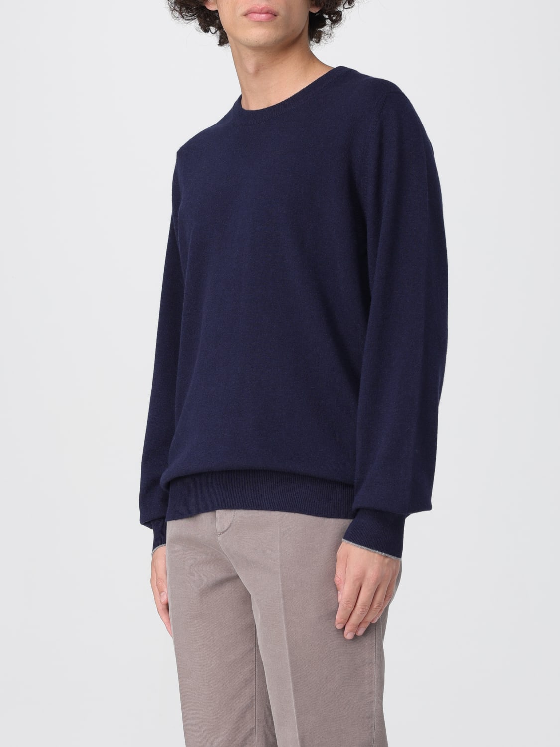 BRUNELLO CUCINELLI SWEATER: Sweater men Brunello Cucinelli, Navy - Img 4