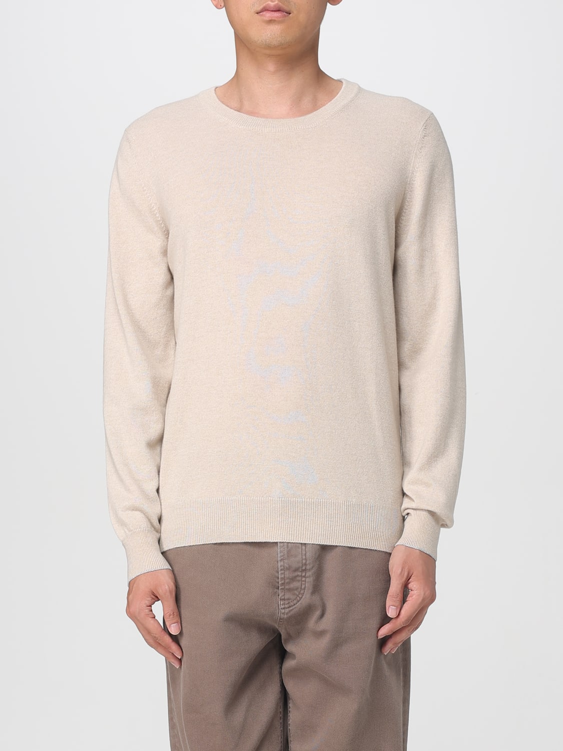 BRUNELLO CUCINELLI SWEATER: Sweater men Brunello Cucinelli, Sand - Img 1