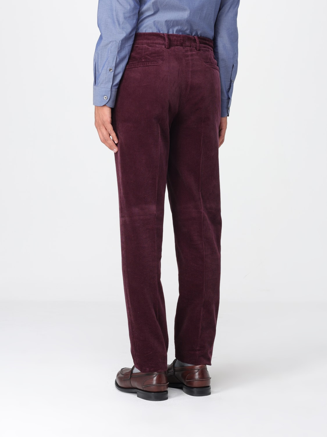 BRUNELLO CUCINELLI PANTS: Pants men Brunello Cucinelli, Wine - Img 3