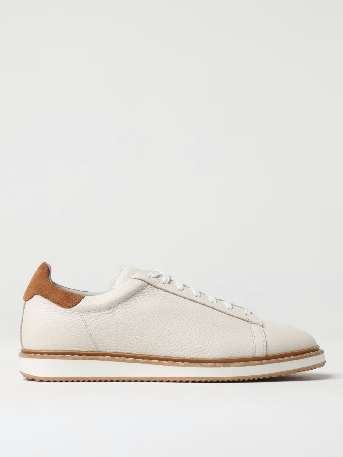 BRUNELLO CUCINELLI SNEAKERS: Sneakers men Brunello Cucinelli, Beige - Img 1