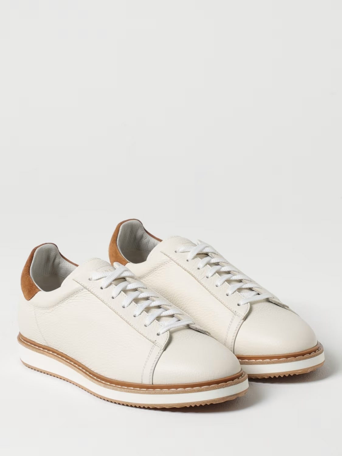BRUNELLO CUCINELLI SNEAKERS: Sneakers men Brunello Cucinelli, Beige - Img 2