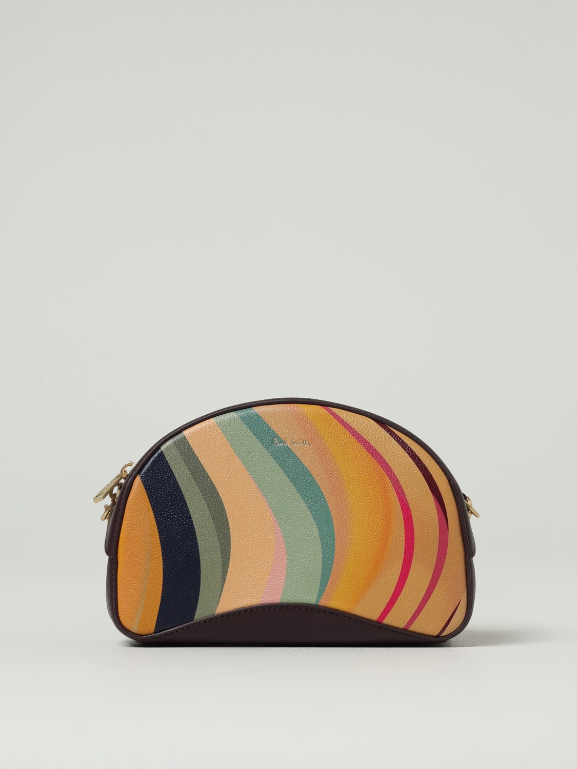 PAUL SMITH BORSA MINI: Borsa Paul Smith in pelle a grana multicolor , Fantasia - Img 1
