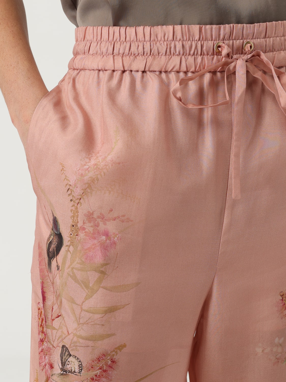 ZIMMERMANN PANTALONES: Pantalón mujer Zimmermann, Rosa - Img 4