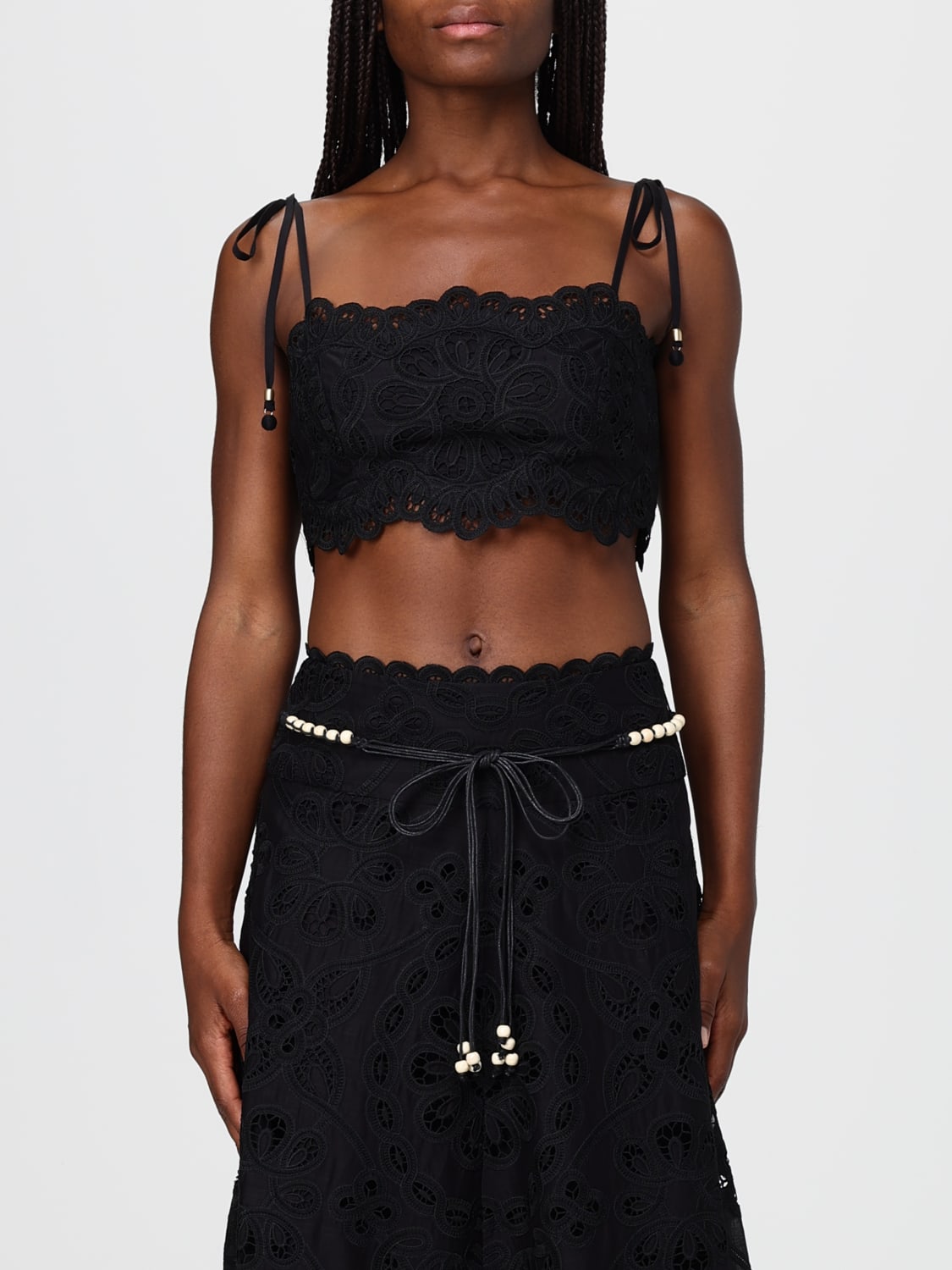 ZIMMERMANN TOP: Top femme Zimmermann, Noir - Img 1