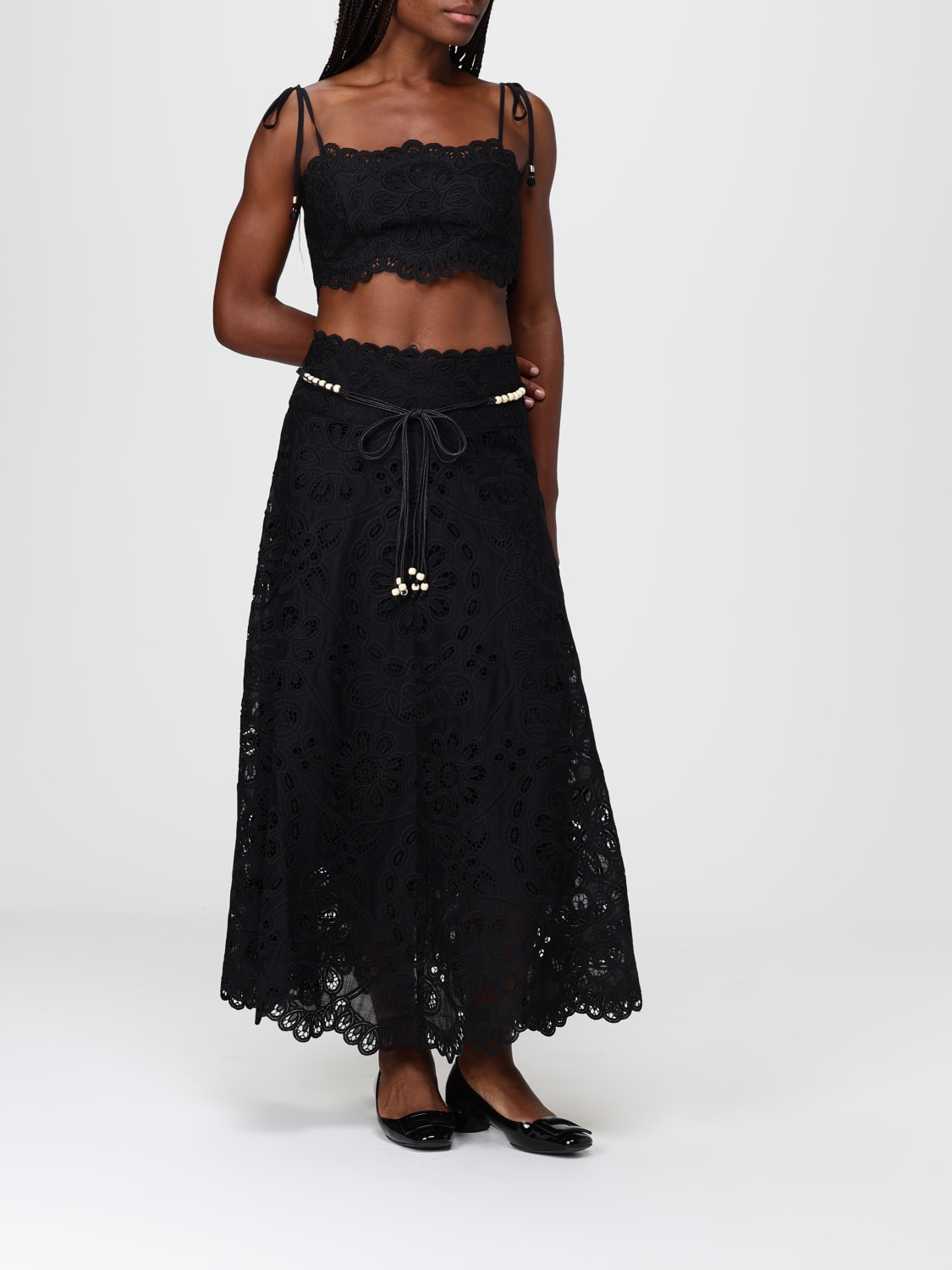 ZIMMERMANN TOP: Top femme Zimmermann, Noir - Img 2