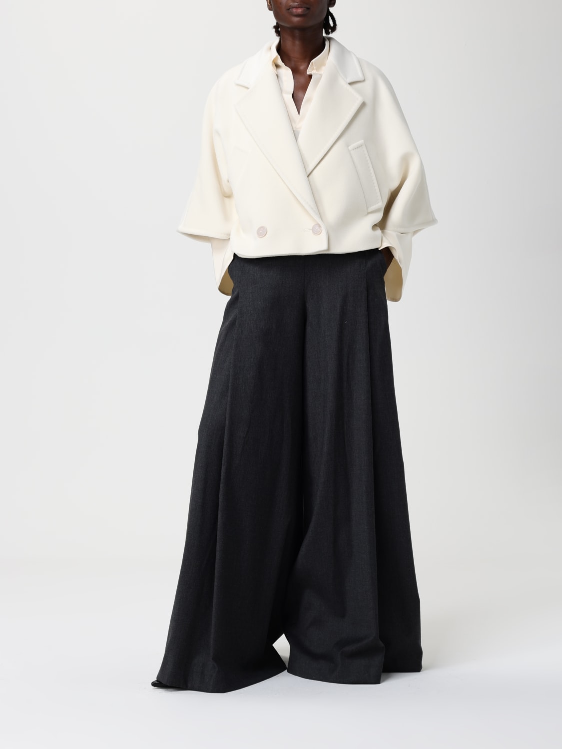 MAX MARA TOP: Chaqueta mujer Max Mara, Blanco - Img 2