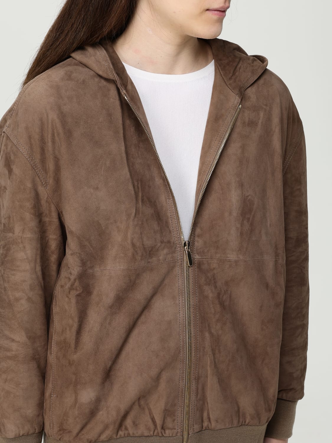 'S MAX MARA JACKET: Coat woman 's Max Mara, Brown - Img 4