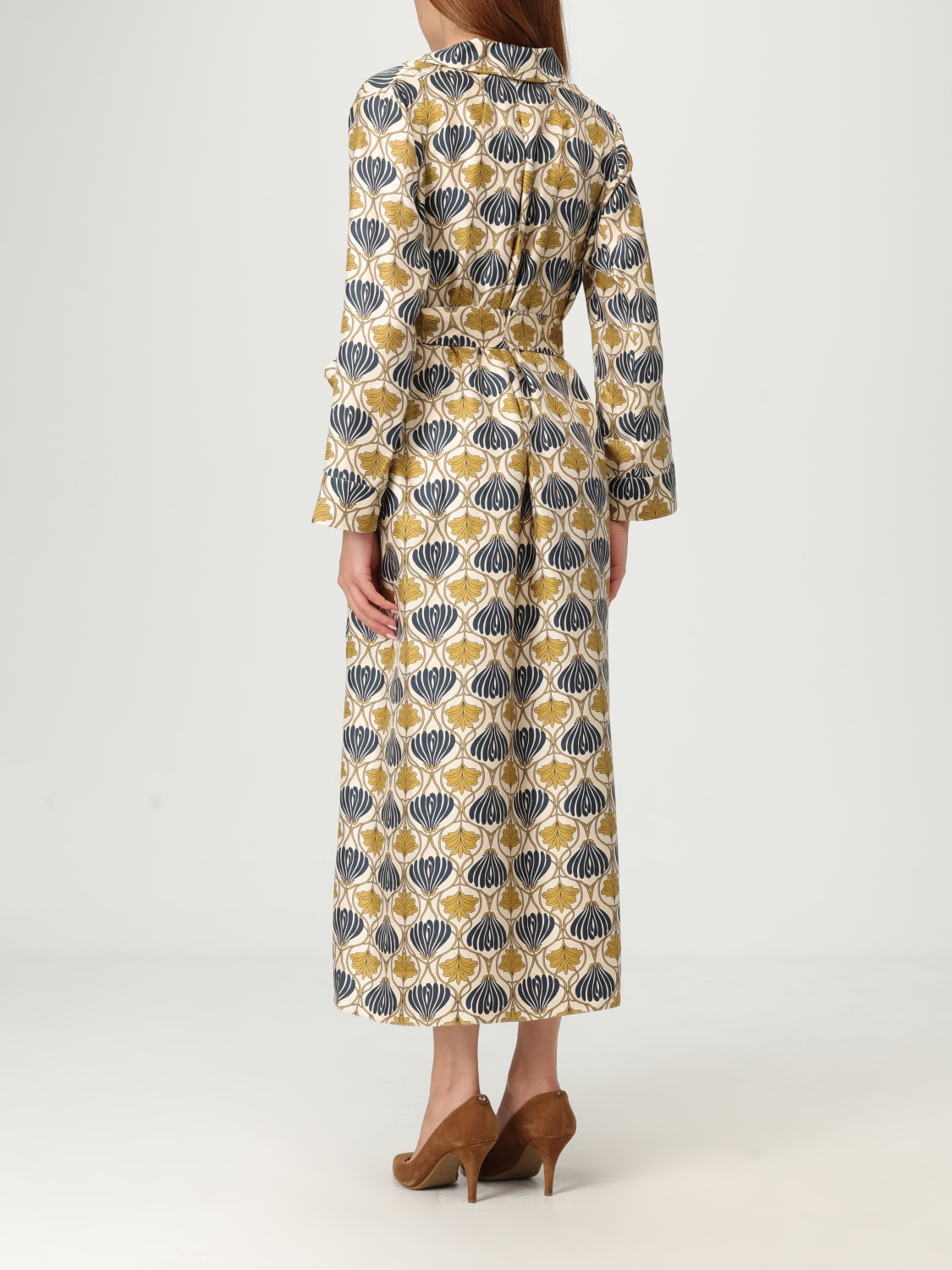 'S MAX MARA DRESS: Dress woman 's Max Mara, Mustard - Img 2