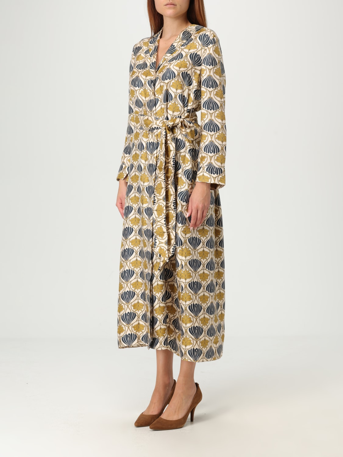 'S MAX MARA DRESS: Dress woman 's Max Mara, Mustard - Img 3