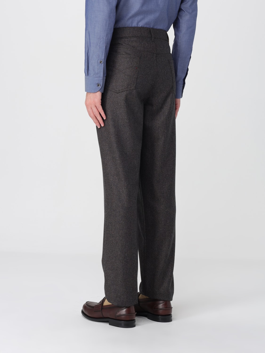 BRUNELLO CUCINELLI PANTS: Pants men Brunello Cucinelli, Brown - Img 3