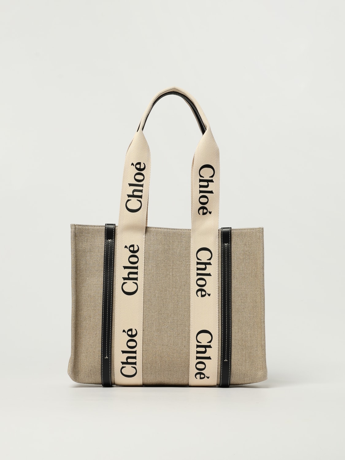 CHLOÉ SAC CABAS: Sac porté épaule femme ChloÉ, Bleu - Img 1