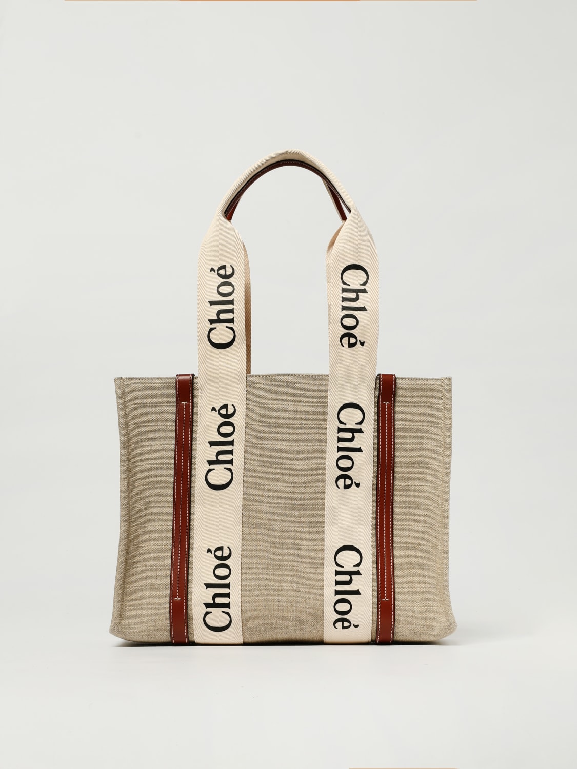 CHLOÉ TOTE BAG: Shoulder bag woman ChloÉ, Brown - Img 1