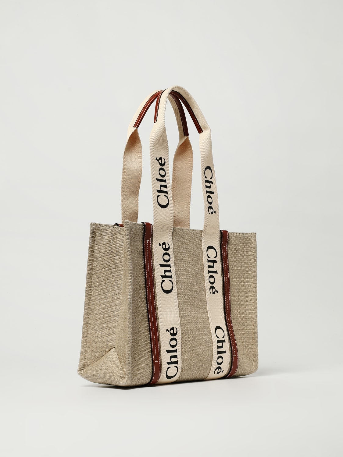 CHLOÉ TOTE BAG: Shoulder bag woman ChloÉ, Brown - Img 3