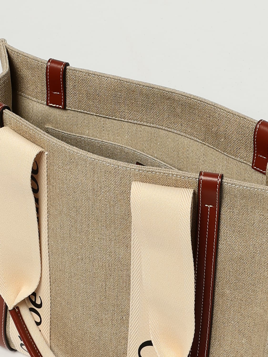 CHLOÉ TOTE BAG: Shoulder bag woman ChloÉ, Brown - Img 5