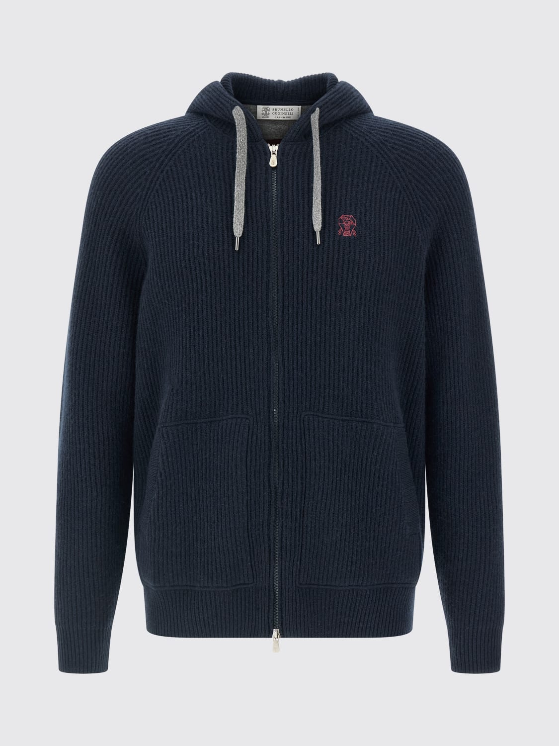 BRUNELLO CUCINELLI スウェットシャツ: スウェットシャツ メンズ Brunello Cucinelli, ブルー - Img 1