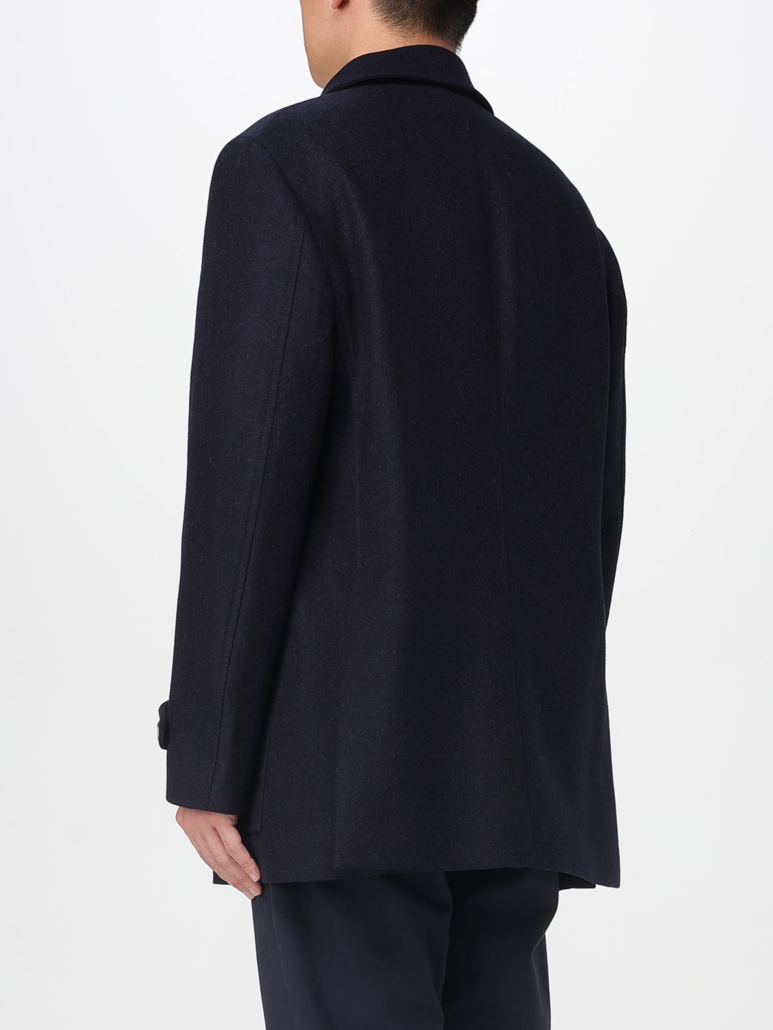 BRUNELLO CUCINELLI COAT: Coat men Brunello Cucinelli, Blue - Img 3