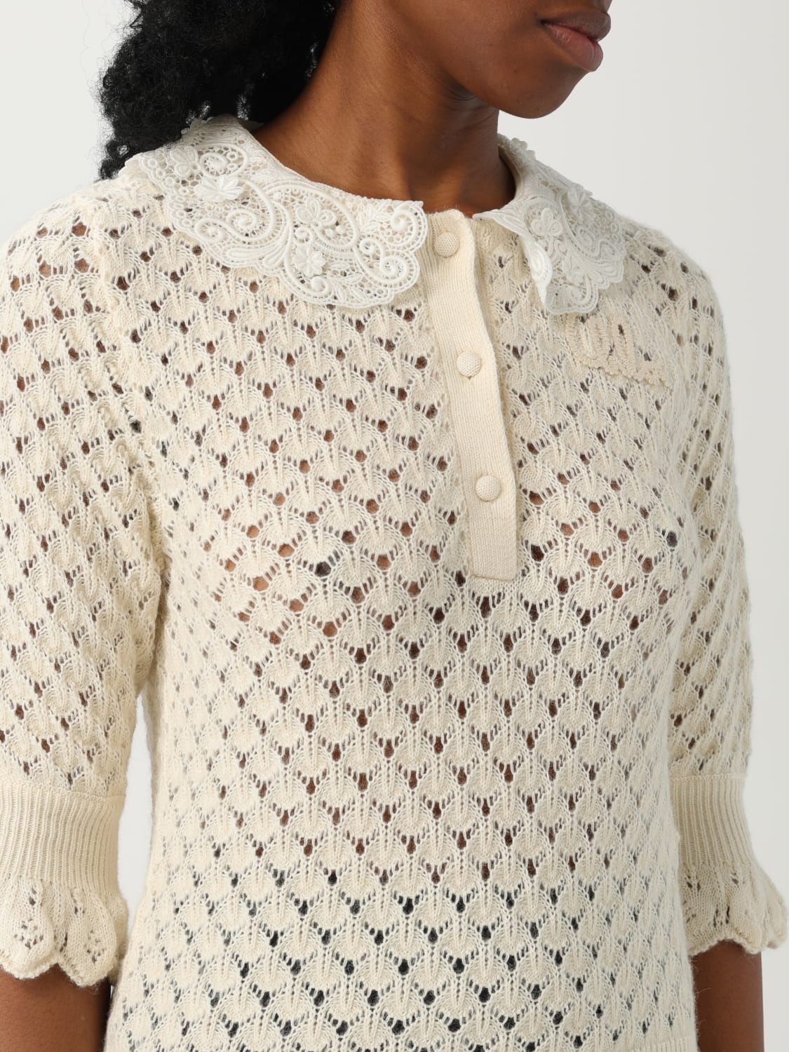 CHLOÉ POLO: Jersey mujer ChloÉ, Blanco - Img 5