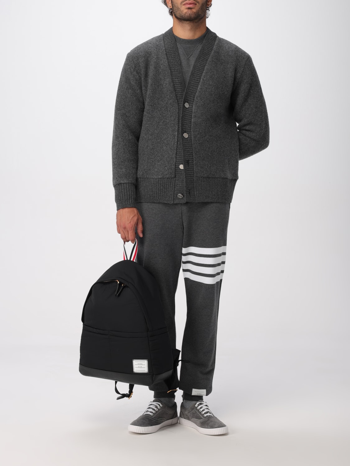 THOM BROWNE BACKPACK: Backpack men Thom Browne, Black - Img 2