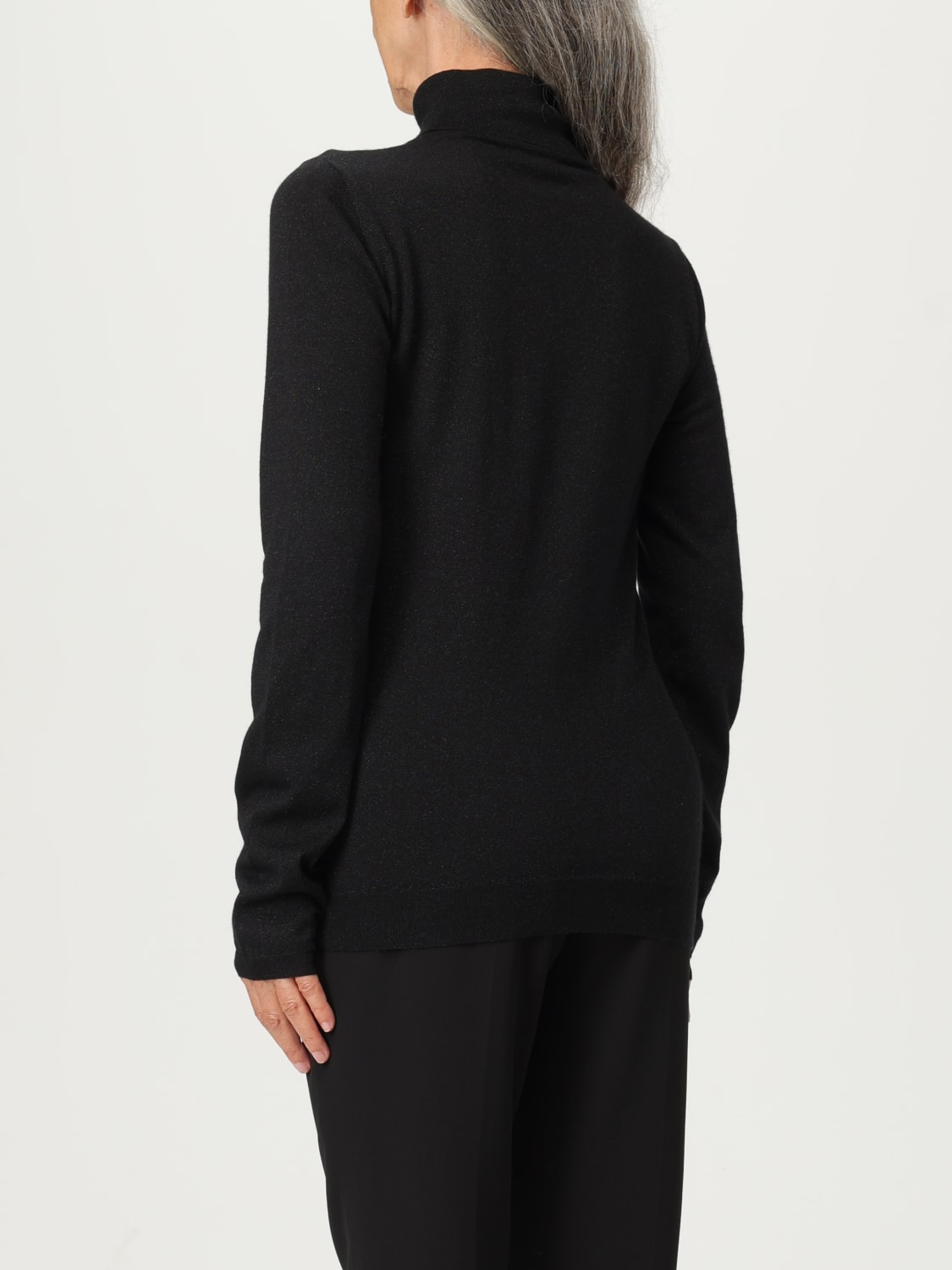 BRUNELLO CUCINELLI PULL: Pull femme Brunello Cucinelli, Noir - Img 3