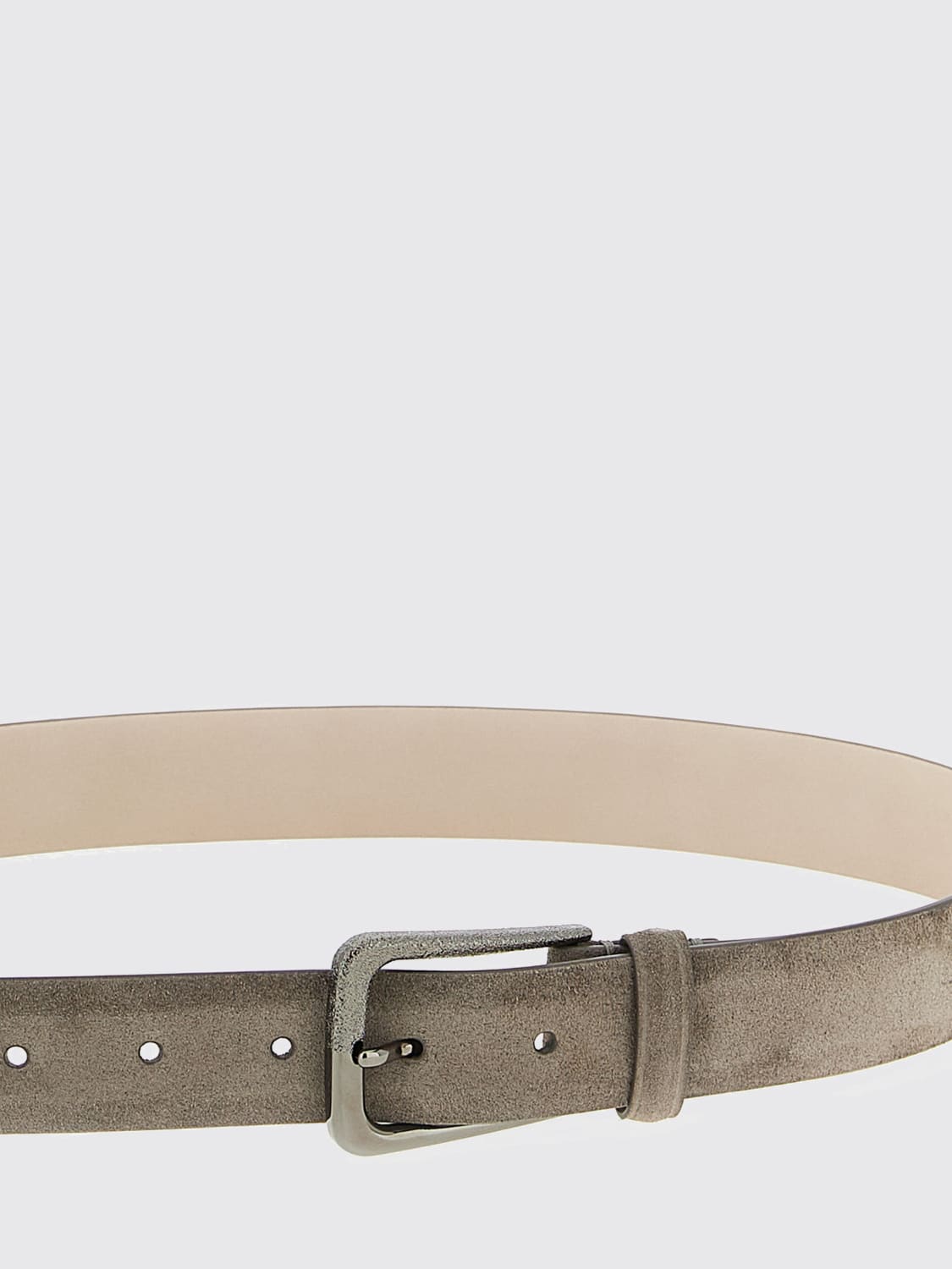 BRUNELLO CUCINELLI BELT: Belt woman Brunello Cucinelli, Grey - Img 3