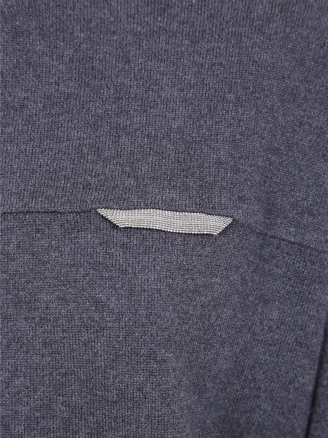 BRUNELLO CUCINELLI JERSEY: Jersey mujer Brunello Cucinelli, Gris - Img 3