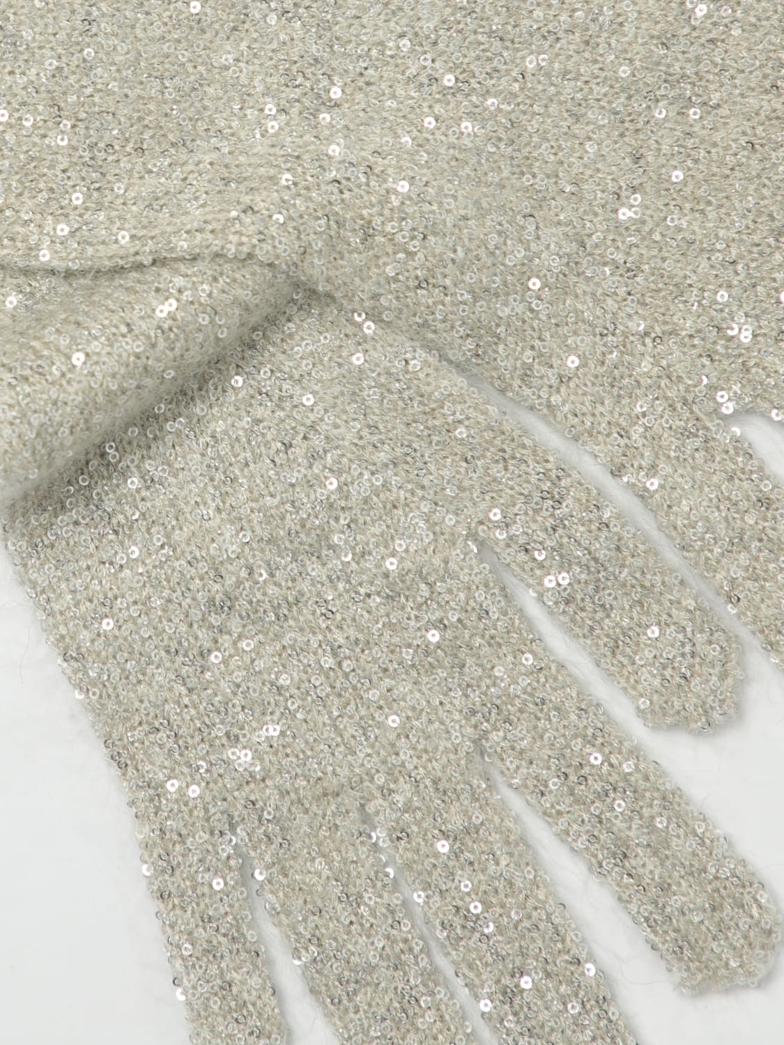 BRUNELLO CUCINELLI GLOVES: Gloves woman Brunello Cucinelli, Yellow Cream - Img 2