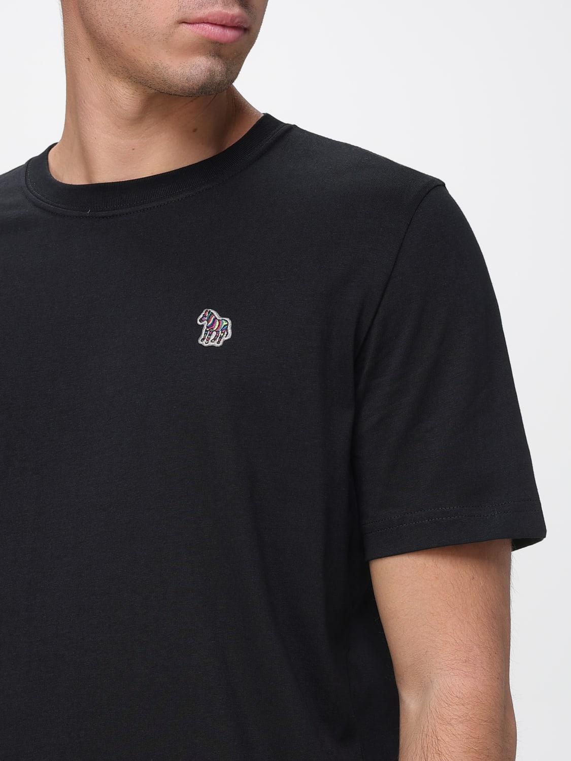 PS PAUL SMITH T-SHIRT: Paul Smith Ps men's t-shirt, Black - Img 3