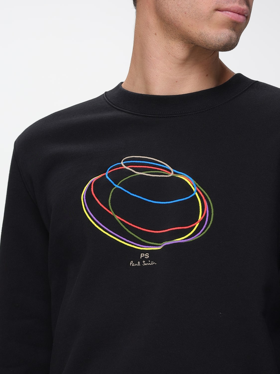 PS PAUL SMITH SWEATSHIRT: Sweater men Ps Paul Smith, Black - Img 3