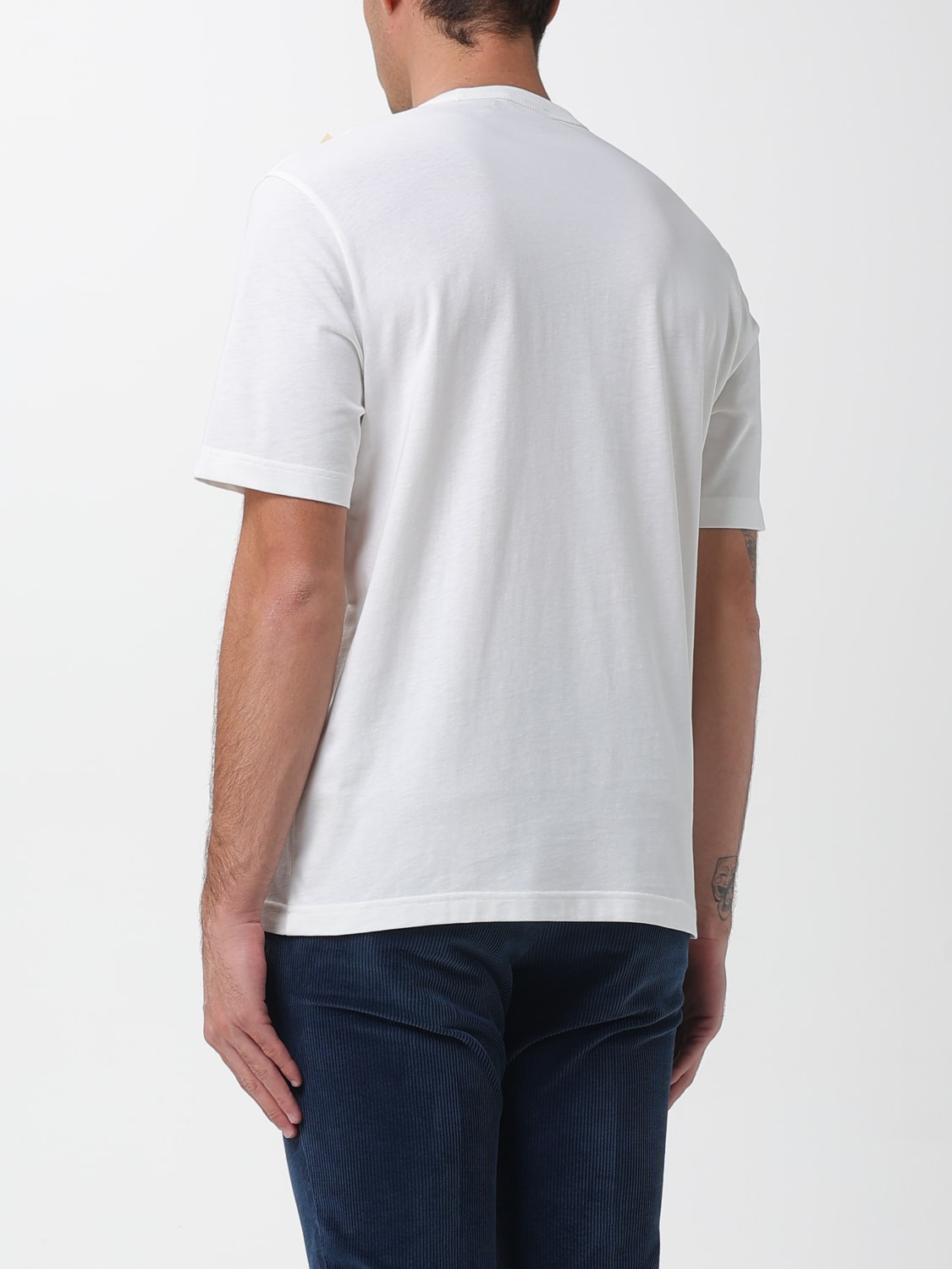 PS PAUL SMITH ФУТБОЛКА: Поло Мужское Ps Paul Smith, Белый - Img 2