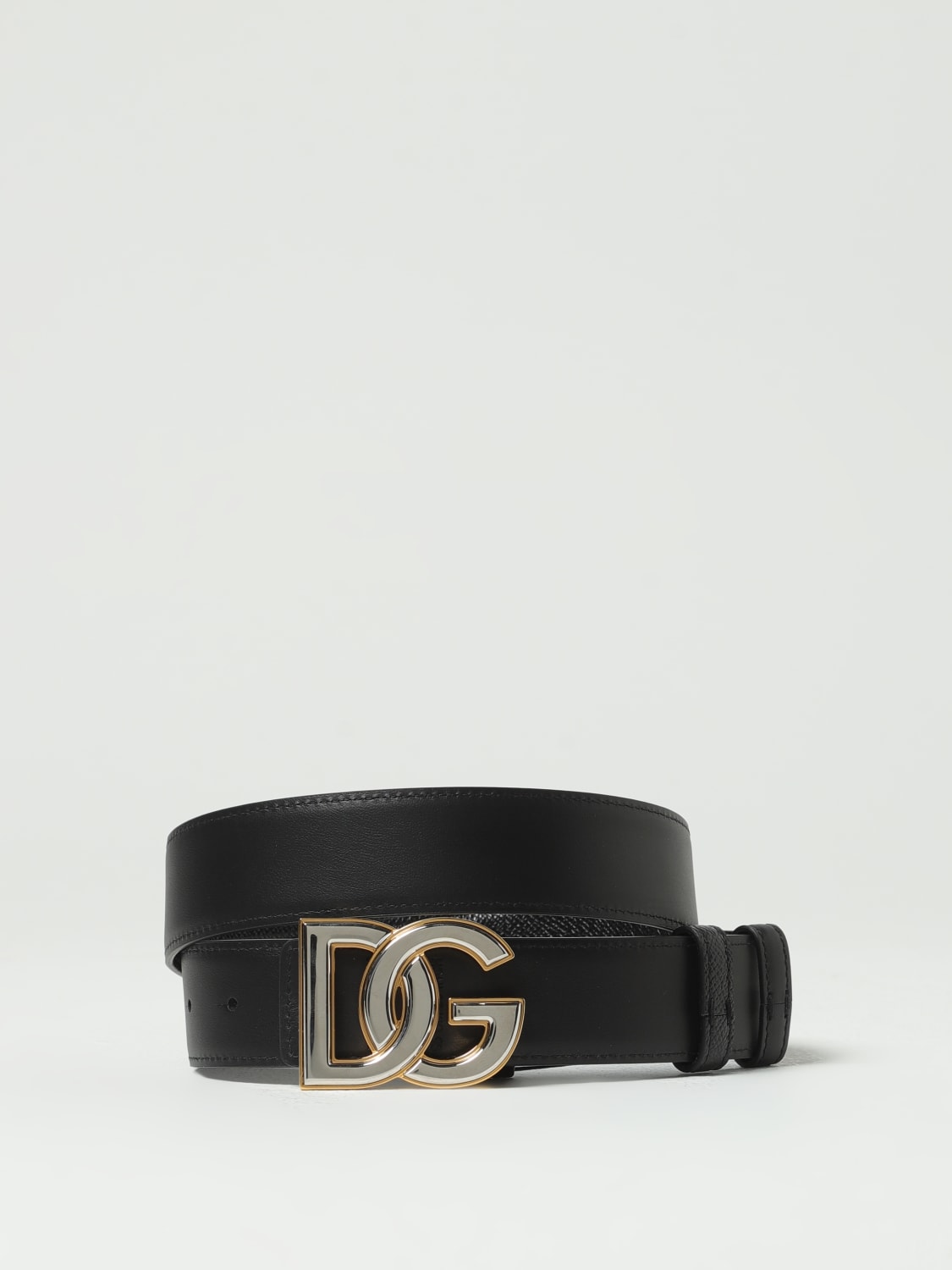DOLCE & GABBANA BELT: Belt men Dolce & Gabbana, Black - Img 2