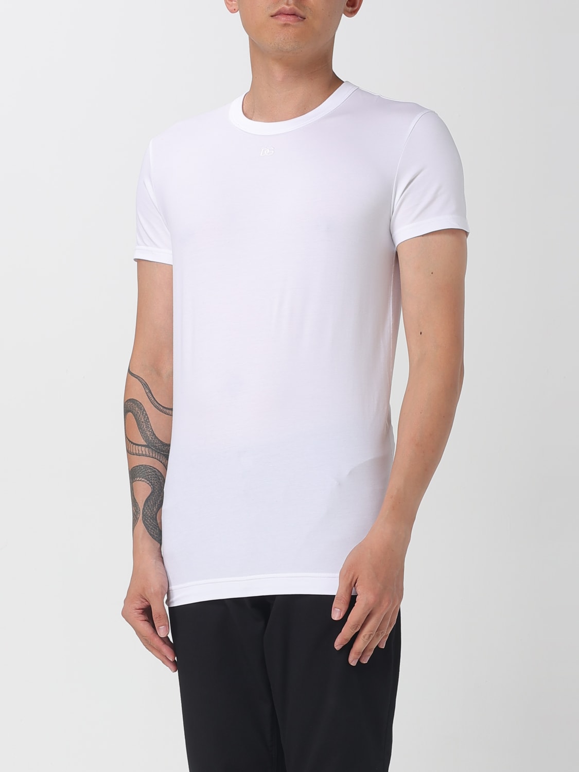 DOLCE & GABBANA T-SHIRT: T-shirt men Dolce & Gabbana, White - Img 3