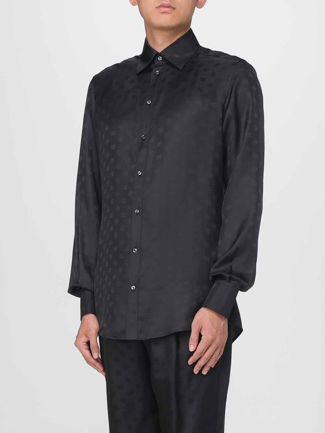 DOLCE & GABBANA SHIRT: Shirt men Dolce & Gabbana, Black - Img 4