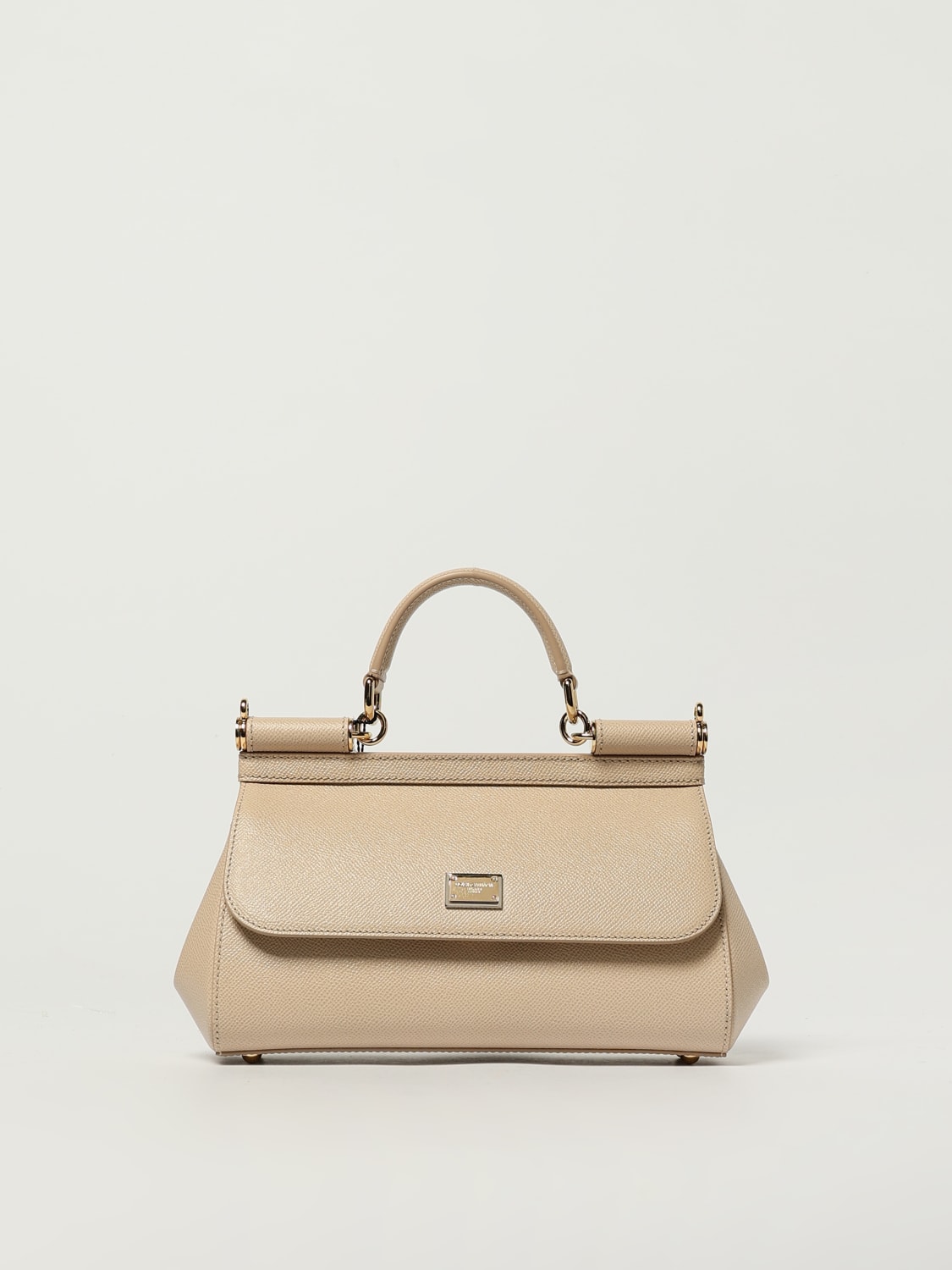 DOLCE & GABBANA SAC À MAIN: Sac porté épaule femme Dolce & Gabbana, Rose - Img 1