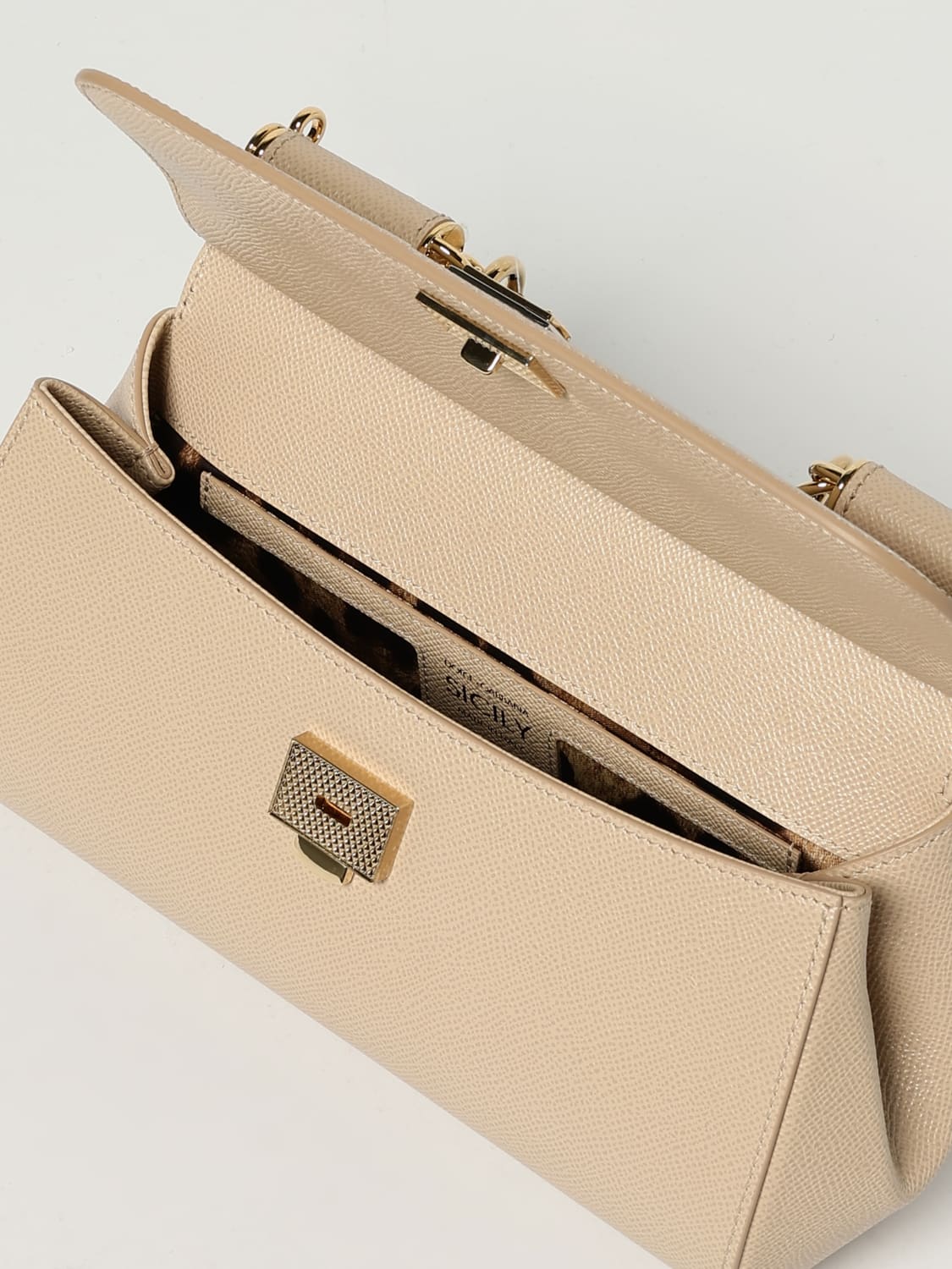 DOLCE & GABBANA SAC À MAIN: Sac porté épaule femme Dolce & Gabbana, Rose - Img 5