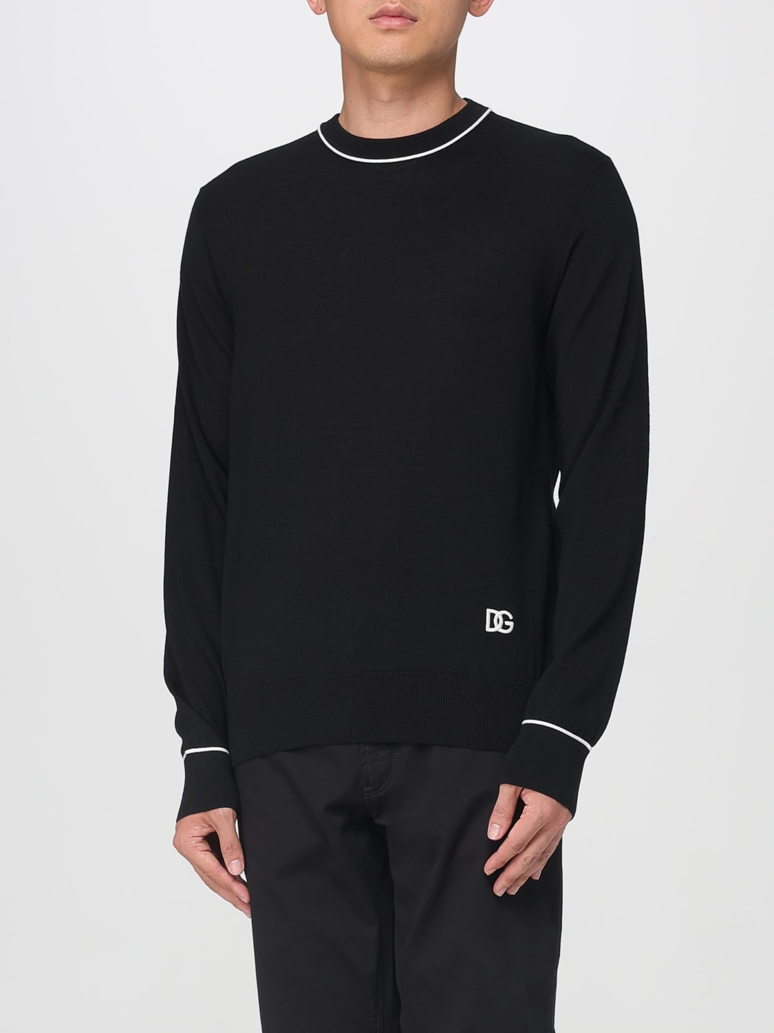 DOLCE & GABBANA SWEATER: Sweater men Dolce & Gabbana, Black - Img 3