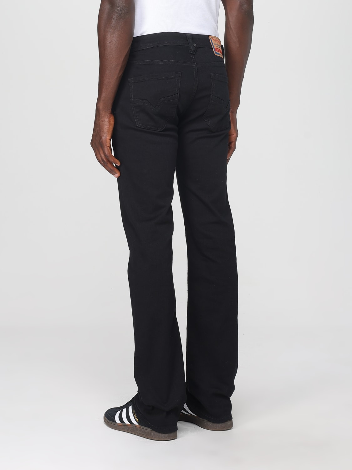 DIESEL JEANS: Jeans men Diesel, Black - Img 3